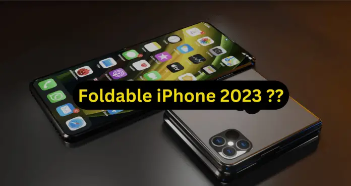 Foldable iPhone