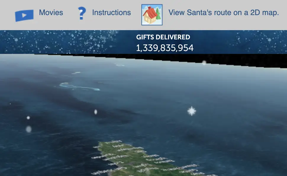 Santa tracker 2024